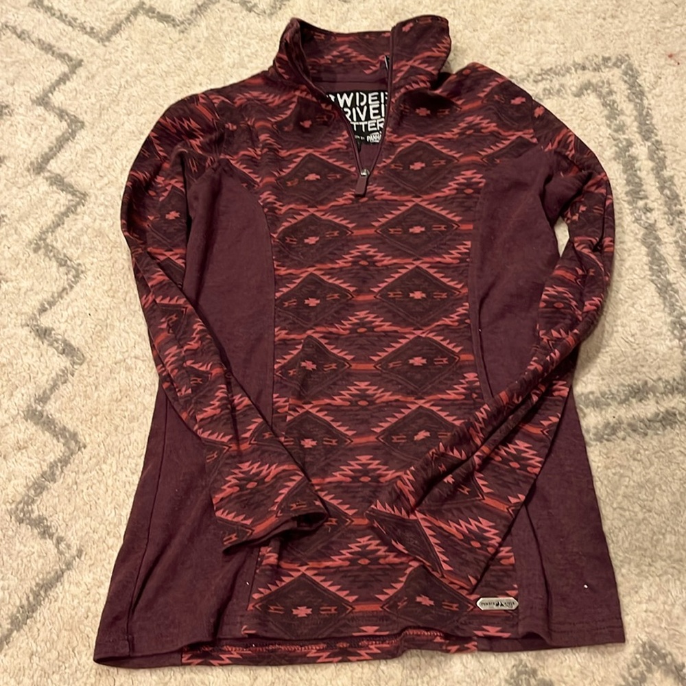 Light Quarter zip sweater